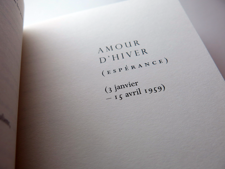 Amour d’hiver — Hilda Doolittle