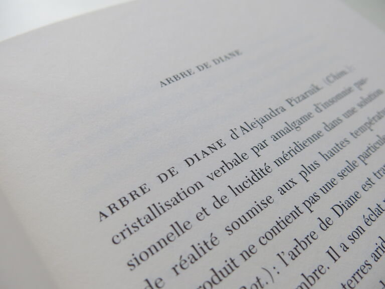 Arbre de Diane — Alejandra Pizarnik