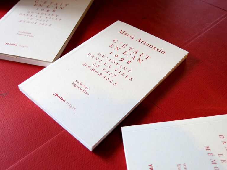 C’était en l’an 1698 qu’advint dans la ville le fait mémorable — Maria Attanasio