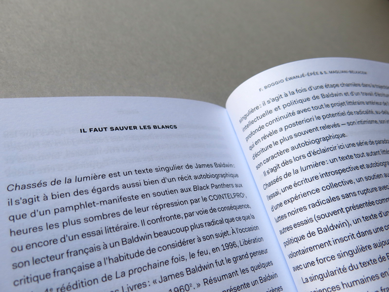 Chassés de la lumière — James Baldwin