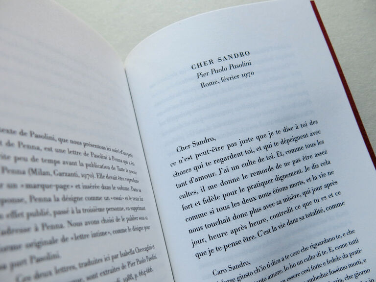 Croix et délice — Sandro Penna, Natalia Ginzburg, Amelia Rosselli, Pier Paolo Pasolini