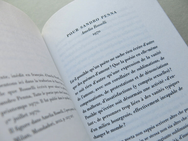 Croix et délice — Sandro Penna, Natalia Ginzburg, Amelia Rosselli, Pier Paolo Pasolini