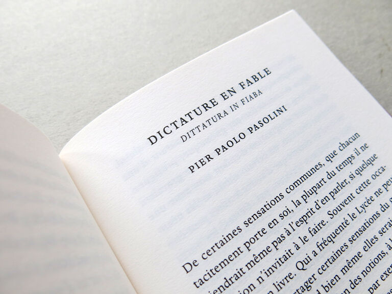Fables de la dictature — Leonardo Sciascia, Pier Paolo Pasolini