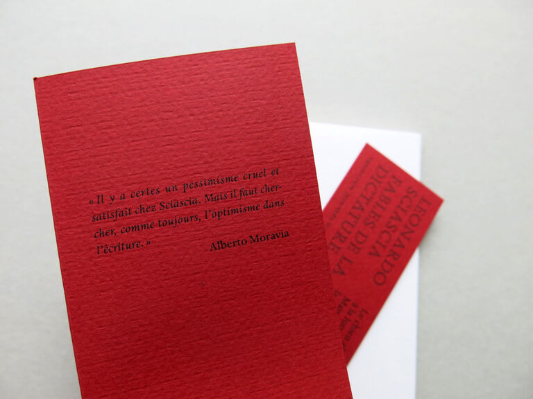 Fables de la dictature — Leonardo Sciascia, Pier Paolo Pasolini