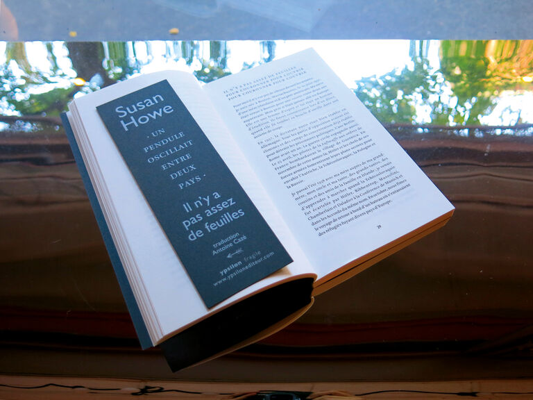 Il n’y a pas assez de feuilles — Susan Howe