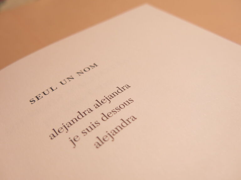 La dernière innocence — Alejandra Pizarnik