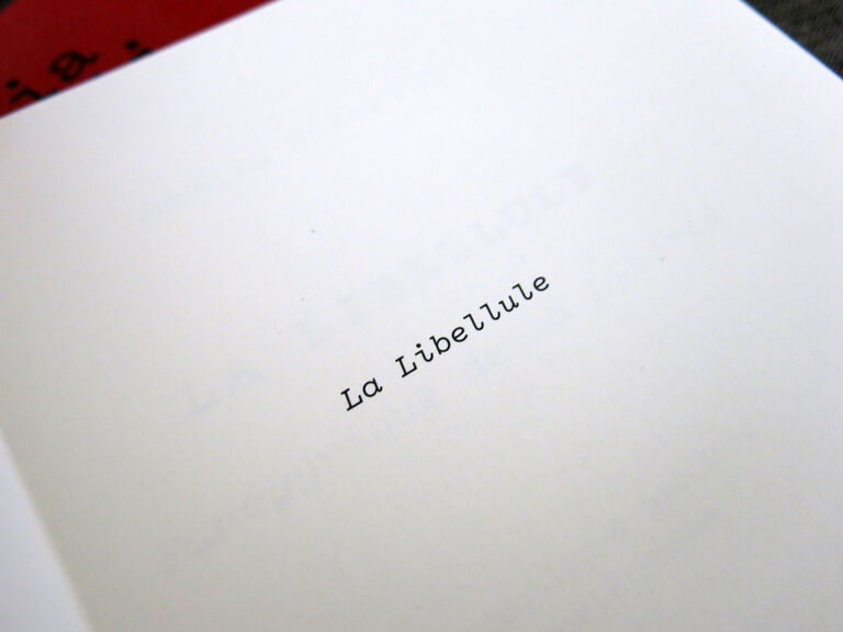 La Libellule — Amelia Rosselli