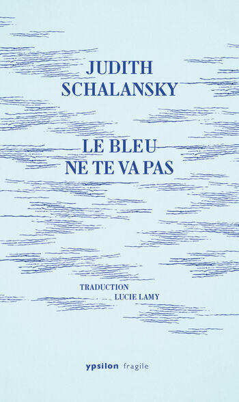 Le bleu ne te va pas — Judith Schalansky
