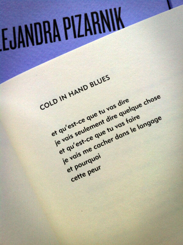 L’Enfer musical — Alejandra Pizarnik