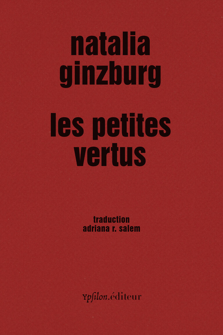 Les petites vertus — Natalia Ginzburg