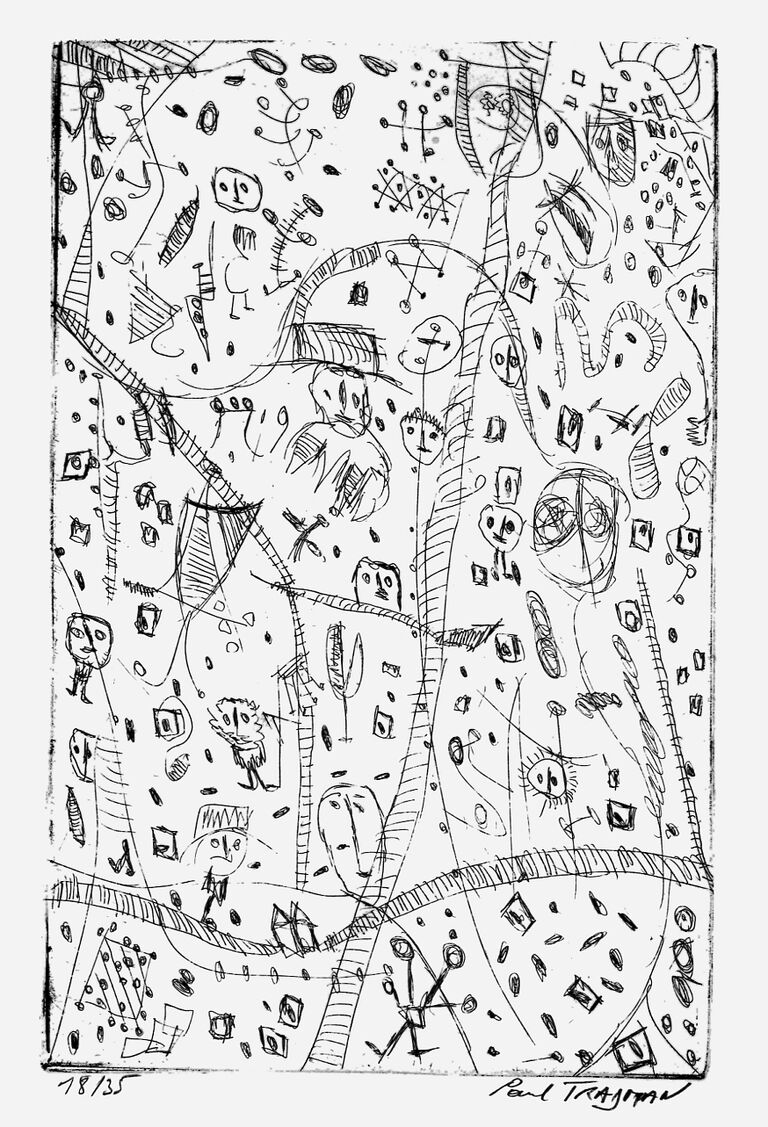 Paul Trajman ou la main qui pense — Bernard Noël, Paul Trajman