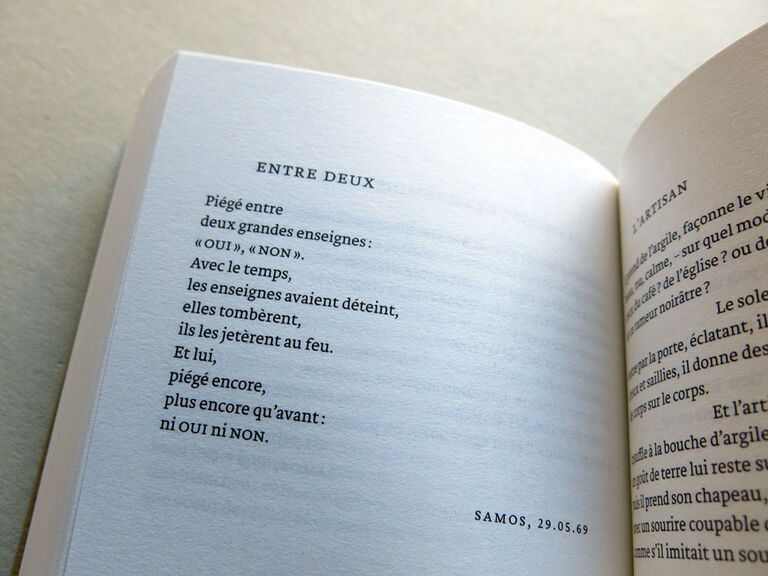 Pierres Répétitions Grilles — Yannis Ritsos, Bernard Noël