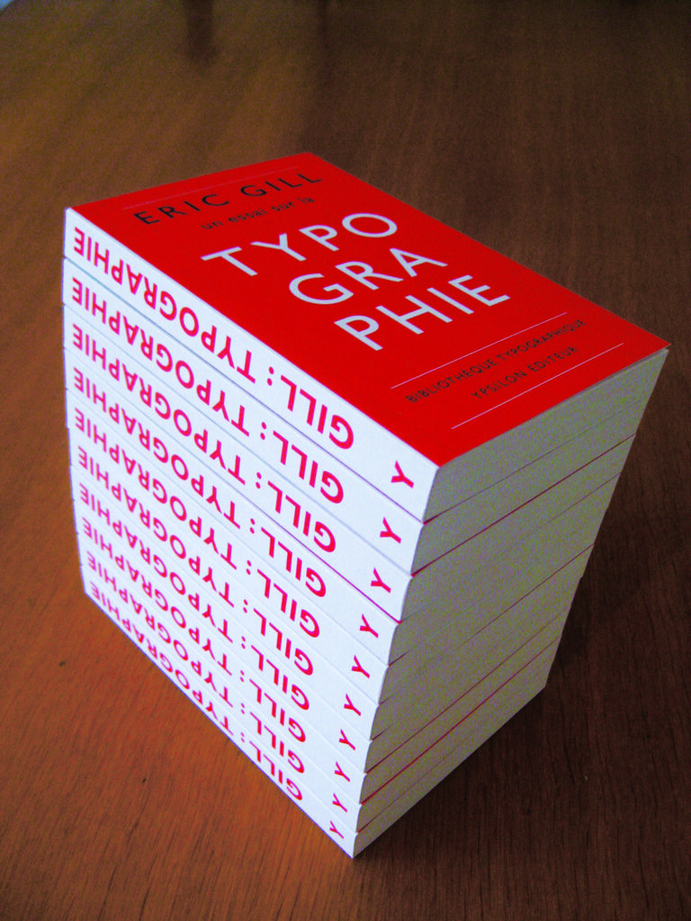 Un essai sur la typographie — Eric Gill