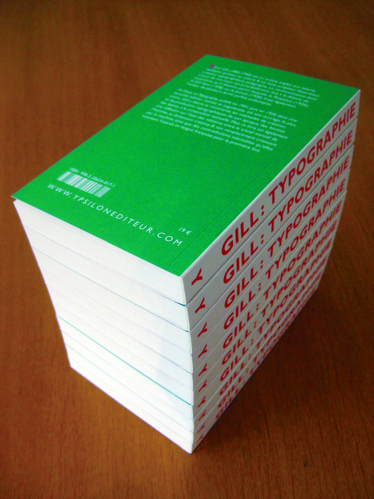 Un essai sur la typographie — Eric Gill