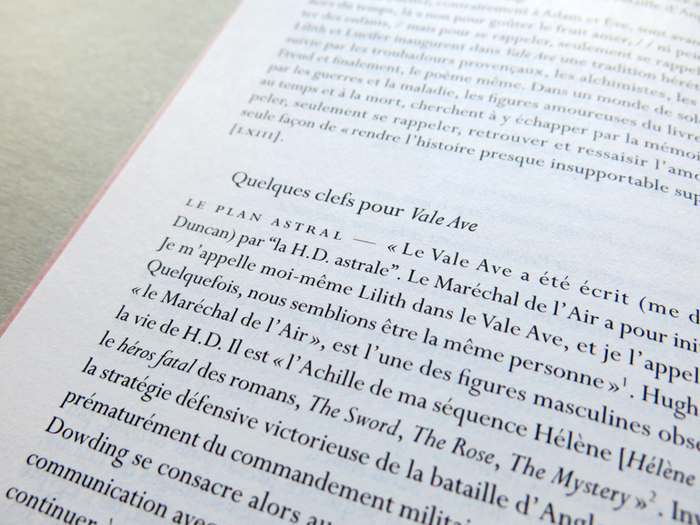 Vale Ave — Hilda Doolittle