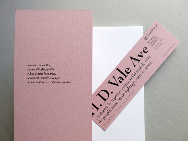 Vale Ave — Hilda Doolittle